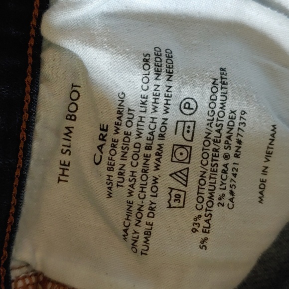 Ann taylor slim boot jeans - Picture 3 of 7